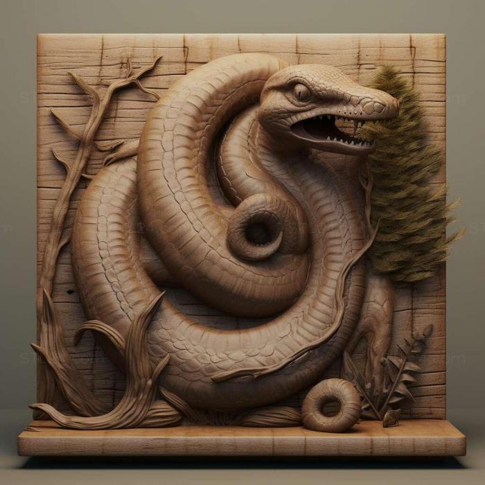 Games (Snake Pass 3, GAMES_23239) 3D models for cnc